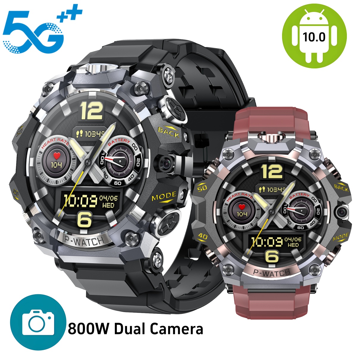Smartwatch Watches Price - ساعة ذكية Q668 بنظام أندرويد 10.0،