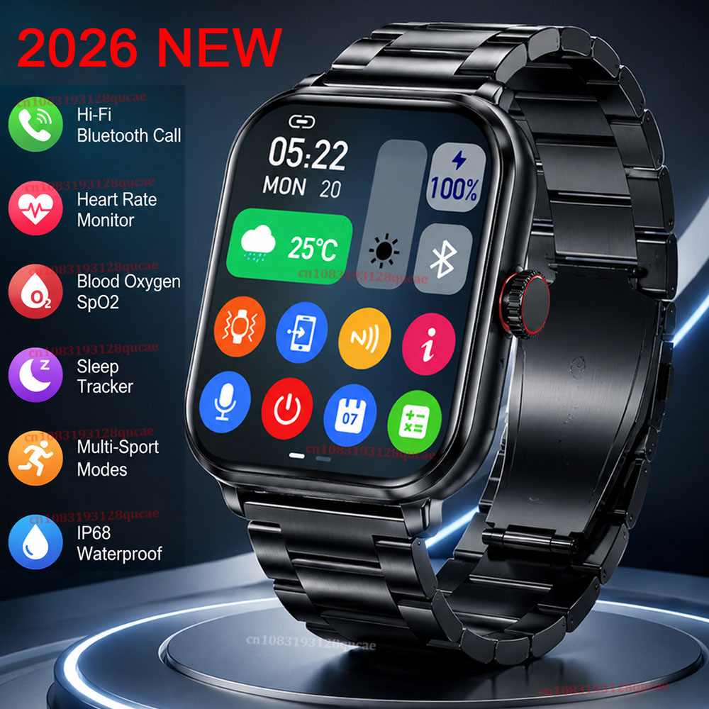 Smartwatch Watches For Women With Gps - ساعة ذكية جديدة 2026 بشاشة عالية