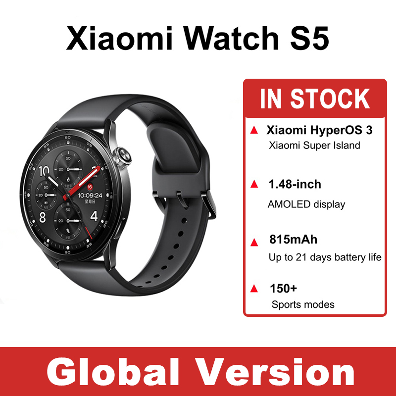 Timex Watches Smartwatch - ساعة شاومي S5 الذكية النسخة العالمية