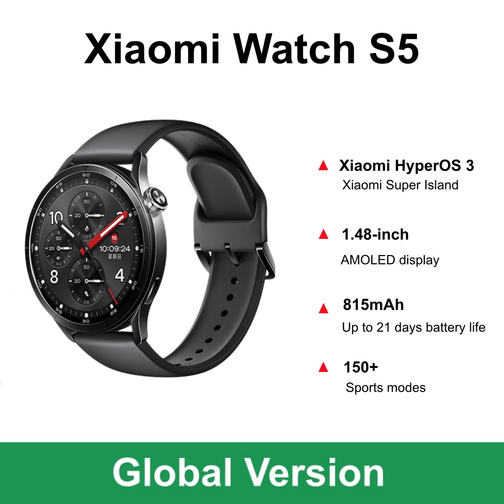 Timex Watches Smartwatch - الإصدار العالمي من ساعة شاومي الذكية
