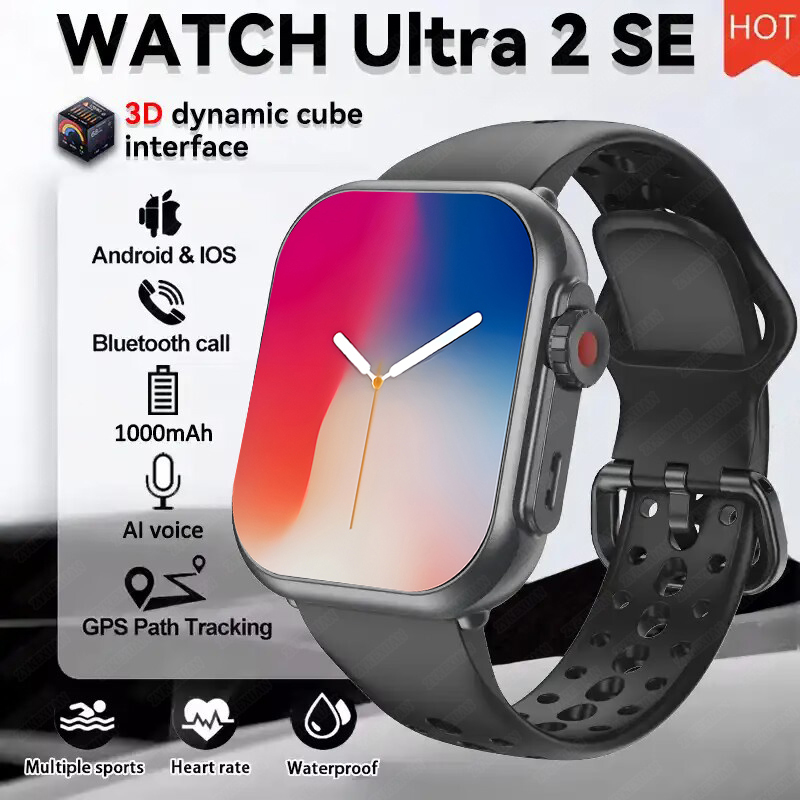 Smartwatch Watches For Women With Gps - ساعة Ultra K62 للرجال والنساء 1000