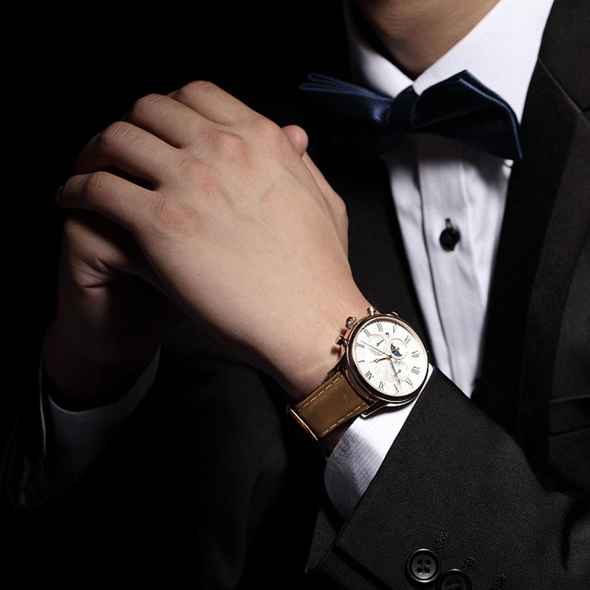 Smartwatch Vintage Watches For Women - حزام ساعة بعرض 22 ملم، تصميم