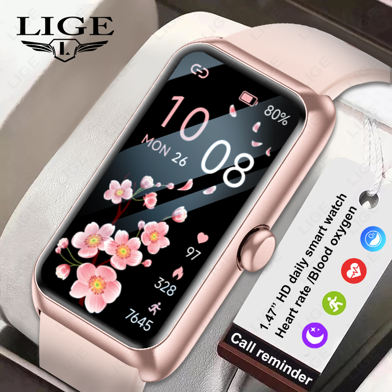 Watches Ladies Smartwatch - ساعة ذكية جديدة من LIGE للسيدات
