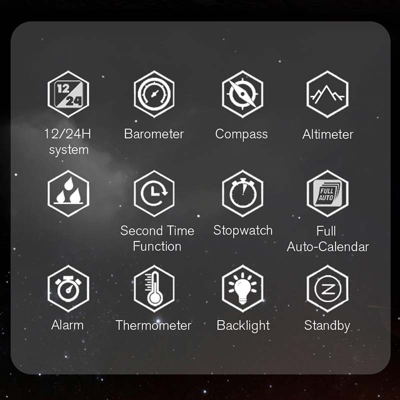 ساعة رياضية رجالية من نورث إيد - مراجعة Altimeter Compass Watch وسعره