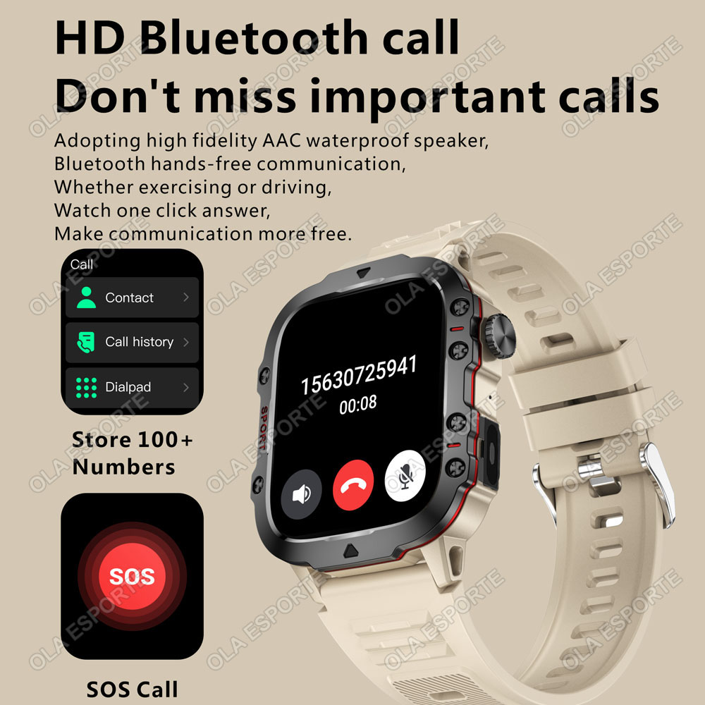 ساعات ذكية أصلية متينة للرجال  - مراجعة Smartwatch Watches For Women With Gps وسعره