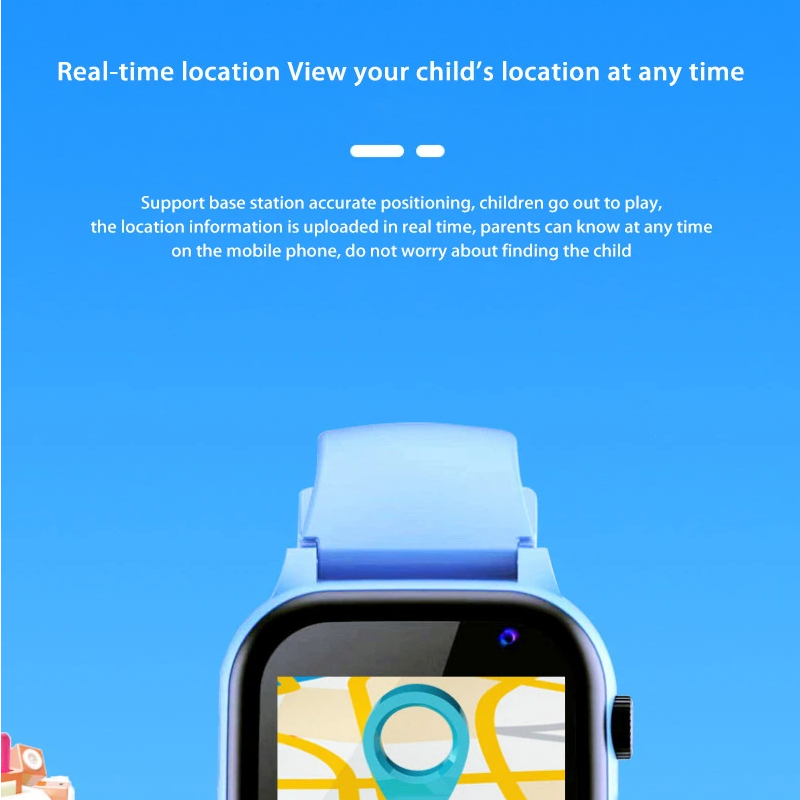 ساعة ذكية للأطفال من لينوفو بش - مراجعة Smartwatch Watches For Kids With Gps وسعره