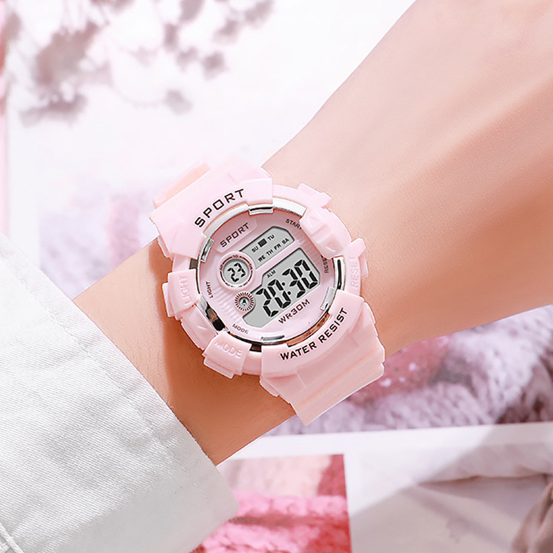 ساعات أطفال عصرية مضيئة مقاومة - مراجعة Smartwatch Watches For Girls وسعره