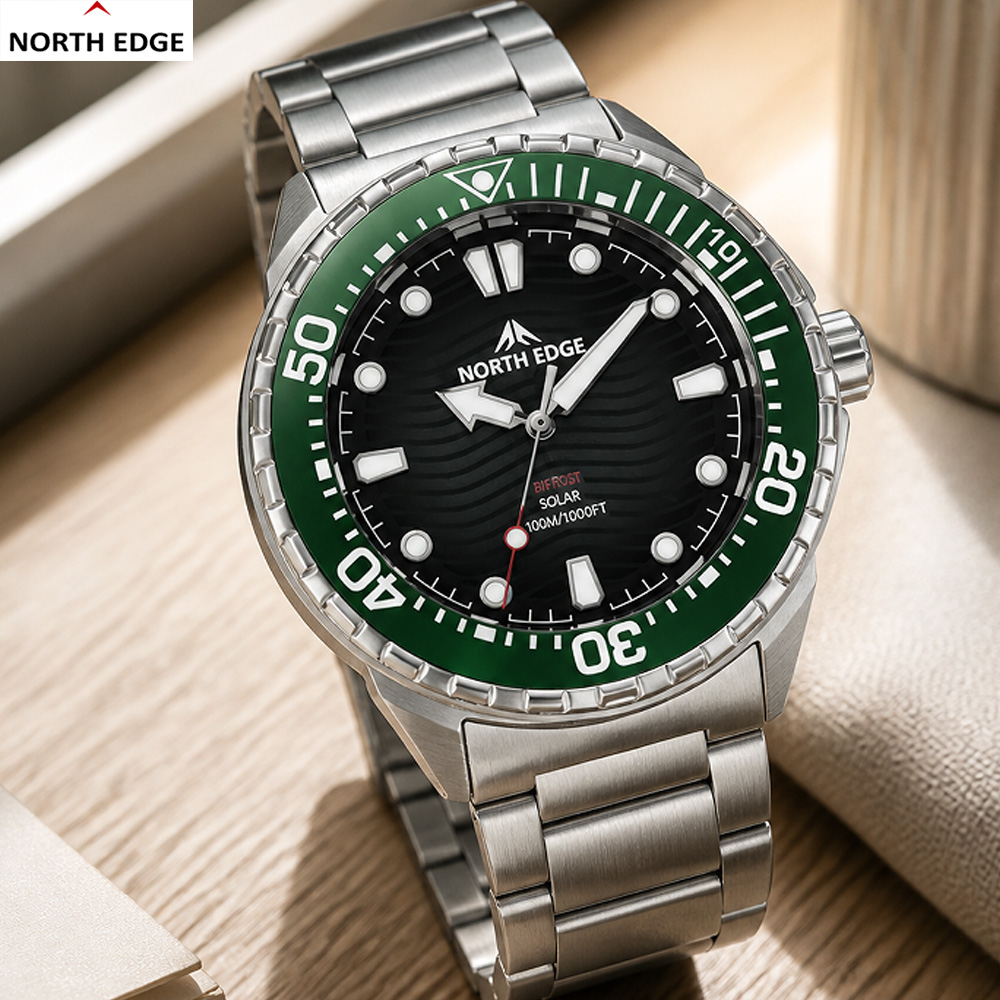 نورث إيدج تريتون ساعة يد رقمية - مراجعة Altimeter Compass Watch وسعره
