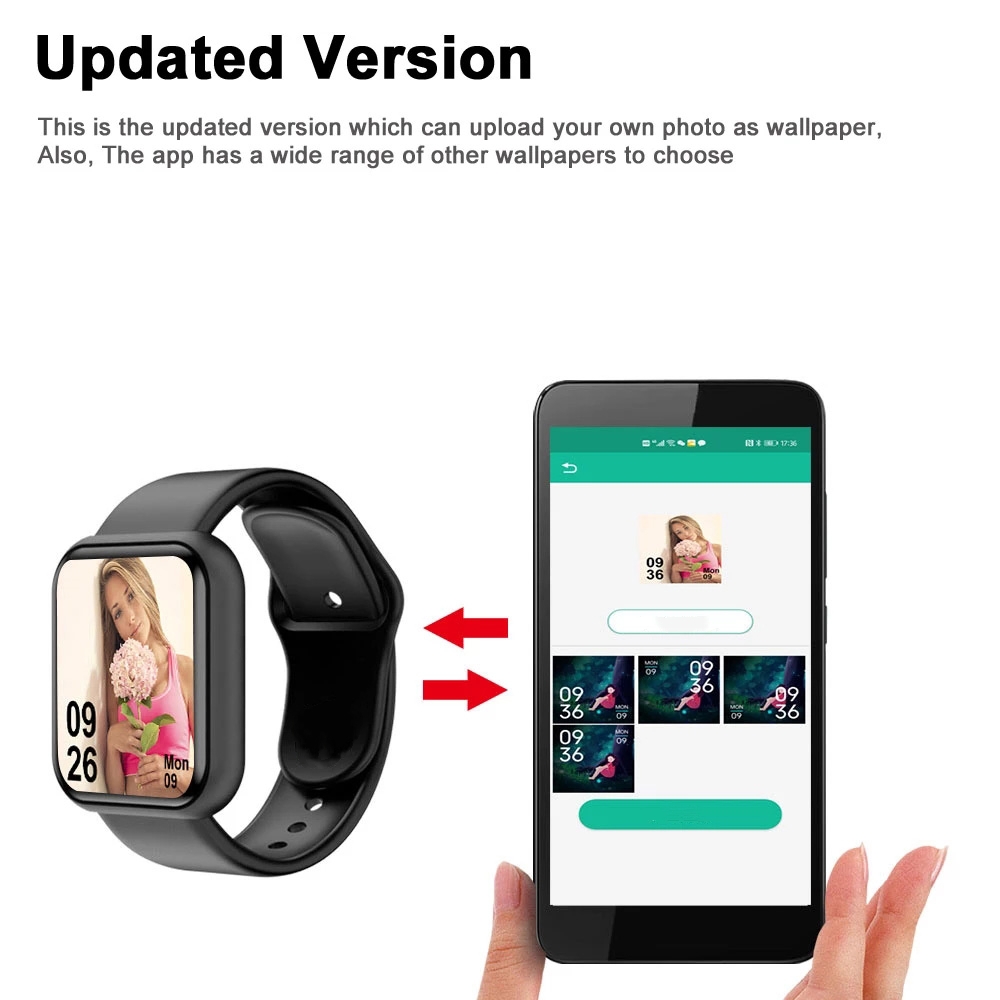 ساعة ذكية للرجال والنساء، وضع  - مراجعة Smartwatch Watches Price وسعره