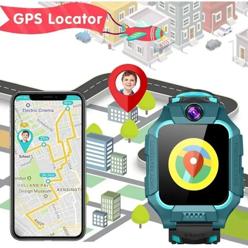 ساعة ذكية للأطفال من VIVO بتقن - مراجعة Smartwatch Watches For Kids With Gps وسعره