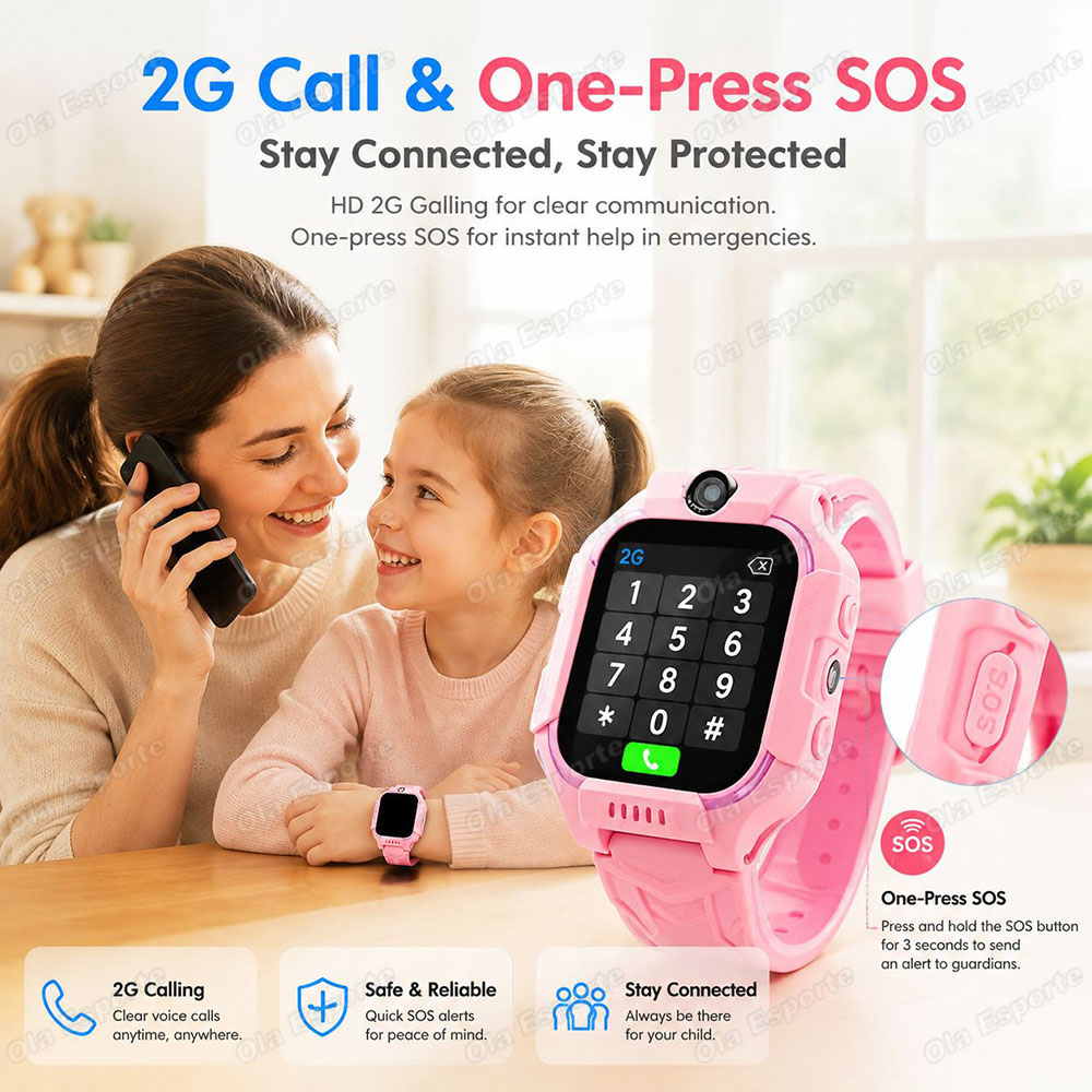 ساعة ذكية جديدة للأطفال 2027 ت - مراجعة Smartwatch Watches For Kids With Gps وسعره