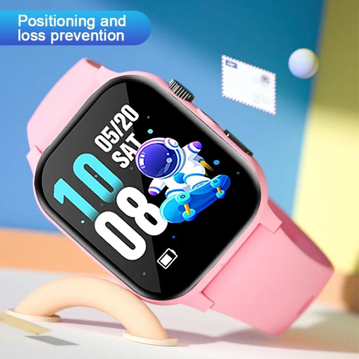 ساعة ذكية للأطفال 4G متعددة ال - مراجعة Smartwatch Watches For Kids With Gps وسعره