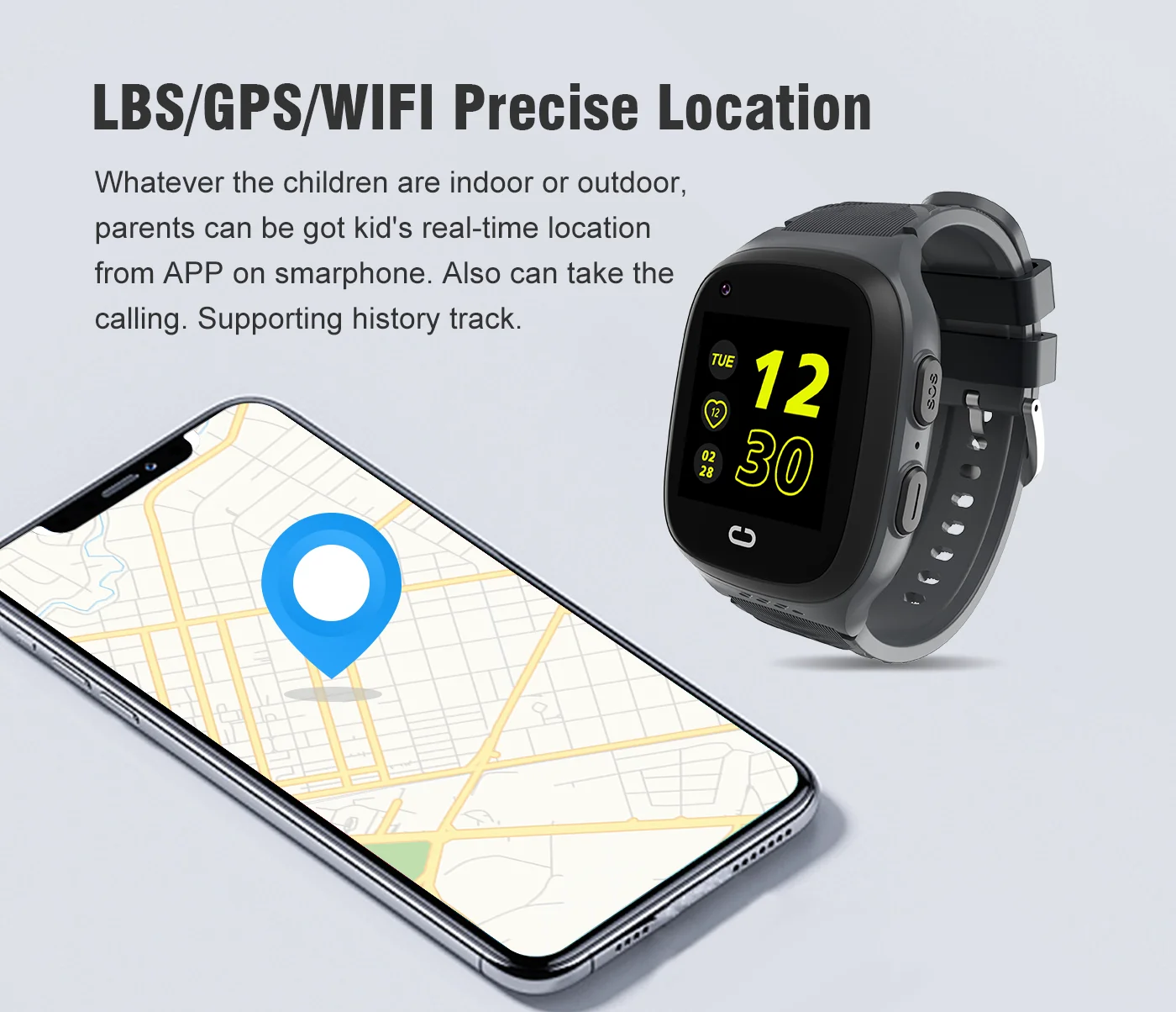 4G الاطفال Smartwatch SOS مقاو - مراجعة Smartwatch Watches For Kids With Gps وسعره