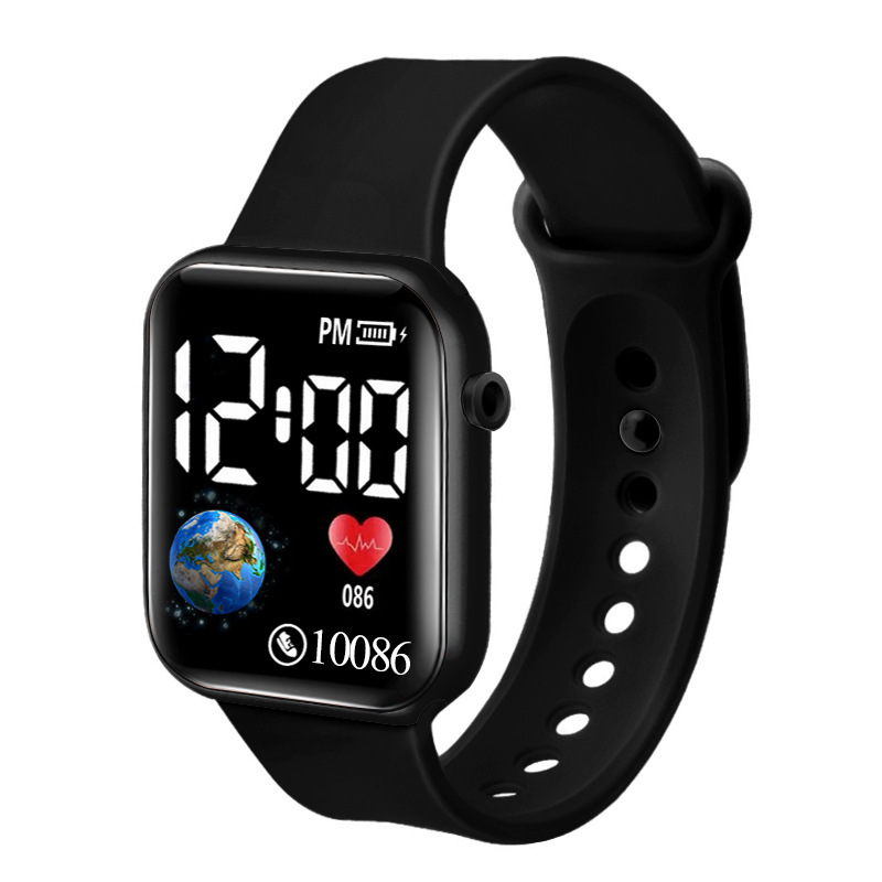 ساعة رقمية LED جديدة للأطفال ا - مراجعة Smartwatch Watches For Girls وسعره