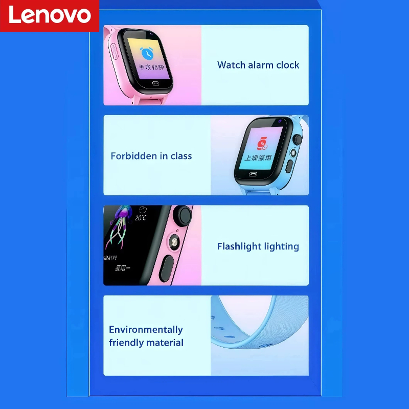 ساعة ذكية للأطفال من لينوفو مع - مراجعة Smartwatch Watches For Kids With Gps وسعره