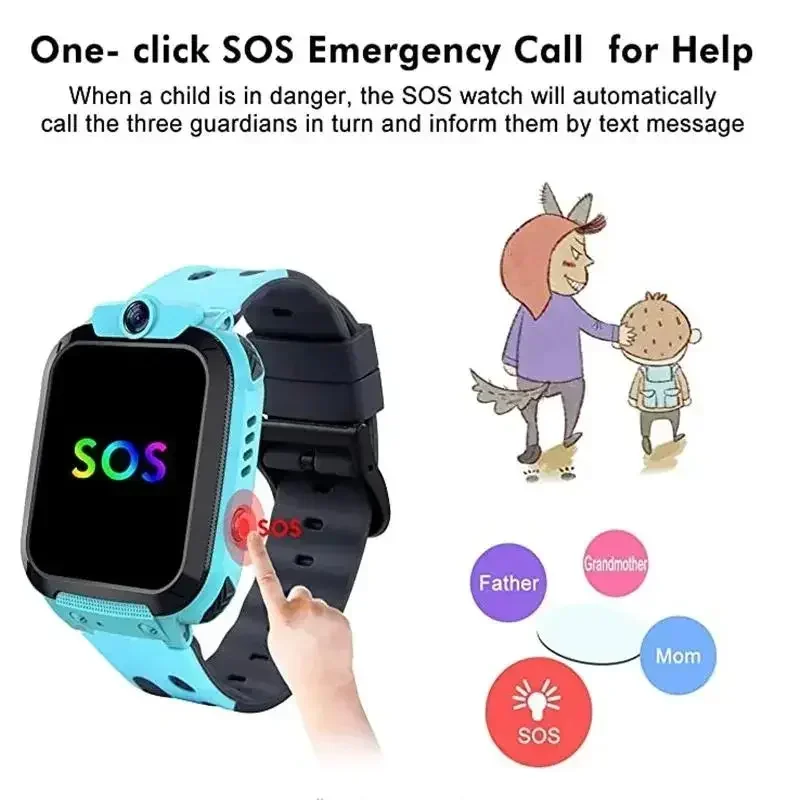 ساعة ذكية مقاومة للماء من لينو - مراجعة Smartwatch Watches For Kids With Gps وسعره