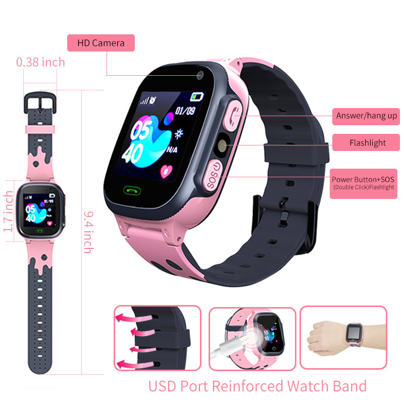 ساعة ذكية للأطفال مقاومة للماء - مراجعة Smartwatch Watches For Girls وسعره