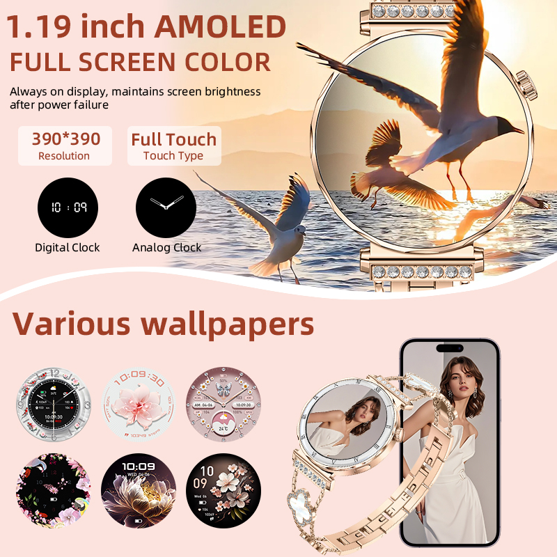 ساعة ذكية جديدة للنساء من LIGE - مراجعة Watches Ladies Smartwatch وسعره