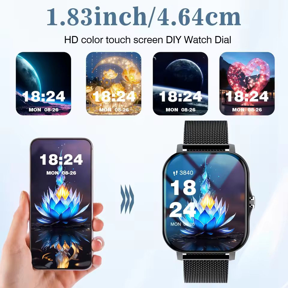 ساعة ذكية جديدة 2026 مع خاصية  - مراجعة Smartwatch Watches Price وسعره