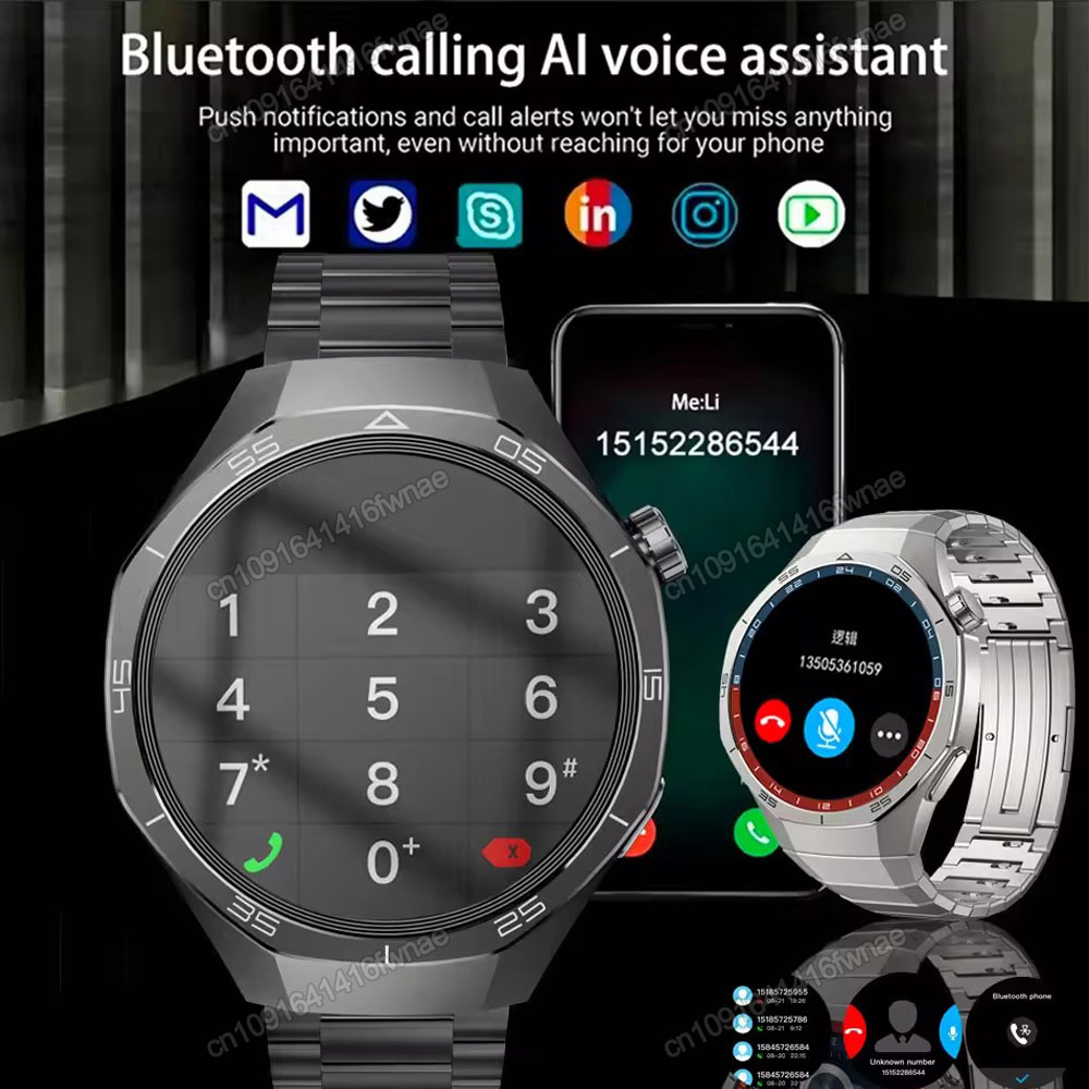 ساعة ذكية جديدة 5 برو بشاشة AM - مراجعة Smartwatch Watches For Women With Gps وسعره