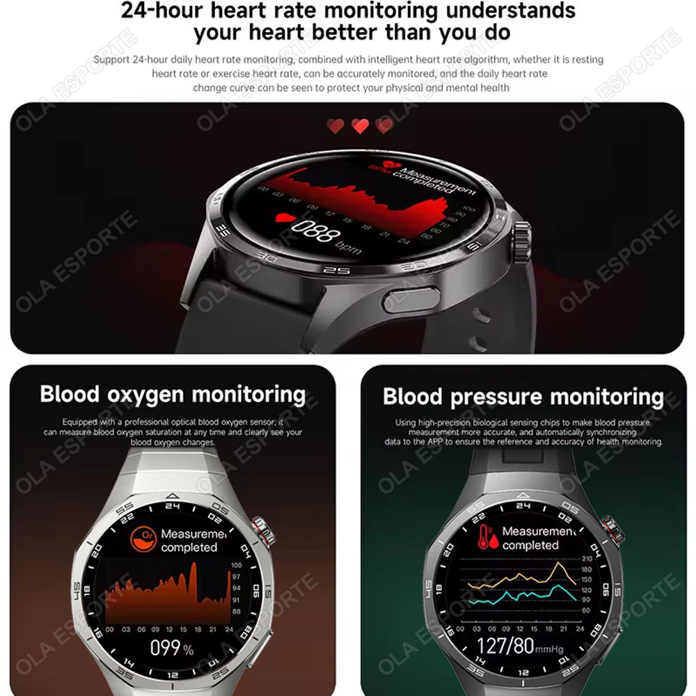 ساعة ذكية جديدة 5 برو بشاشة AM - مراجعة Smartwatch Watches For Women With Gps وسعره