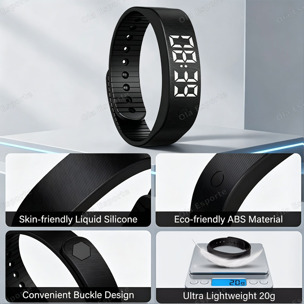 ساعة منبه بالاهتزاز للنوم العم - مراجعة Smartwatch Watches Price وسعره