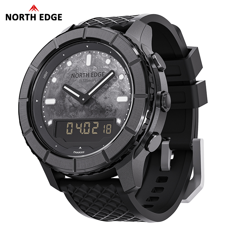 ساعة رقمية للرجال من نورث إيدج - مراجعة Altimeter Compass Watch وسعره