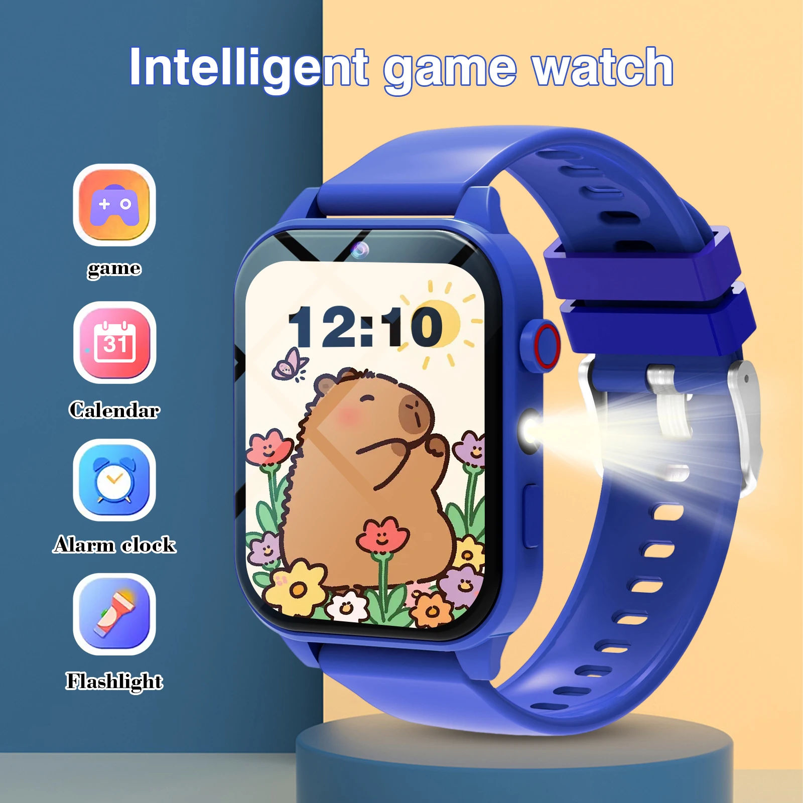 ساعة ذكية للأطفال 18 لعبة كامي - مراجعة Smartwatch Watches For Girls وسعره