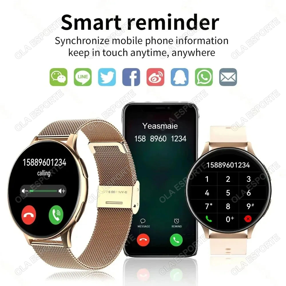 لنظام أندرويد IOS Smartwatch G - مراجعة Smartwatch Watches For Women With Gps وسعره