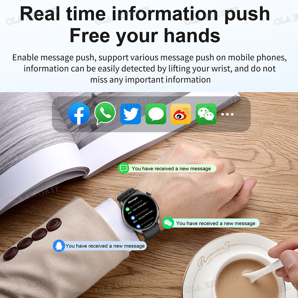 ساعة ذكية جديدة للرجال والنساء - مراجعة Smartwatch Watches For Women With Gps وسعره