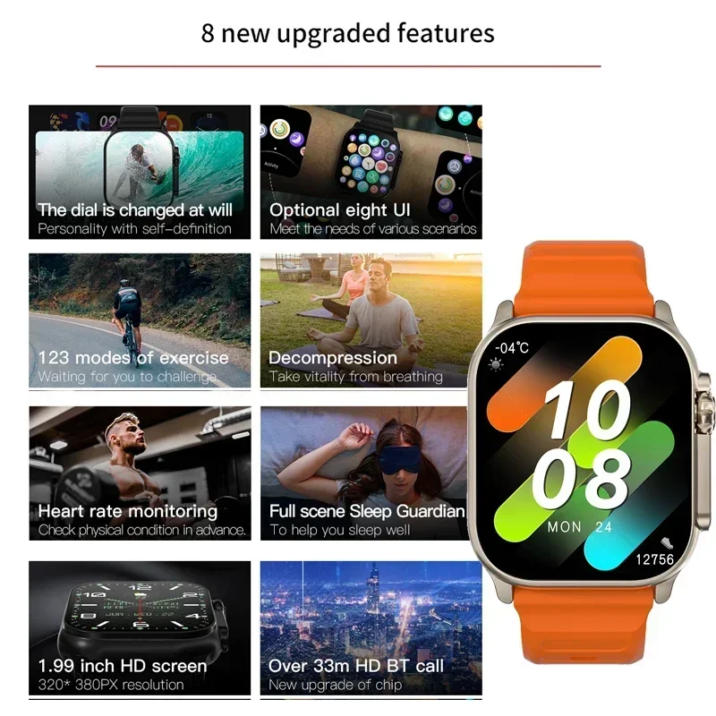 ساعة ذكية جديدة من السلسلة 9 P - مراجعة Smartwatch Watches For Women With Gps وسعره