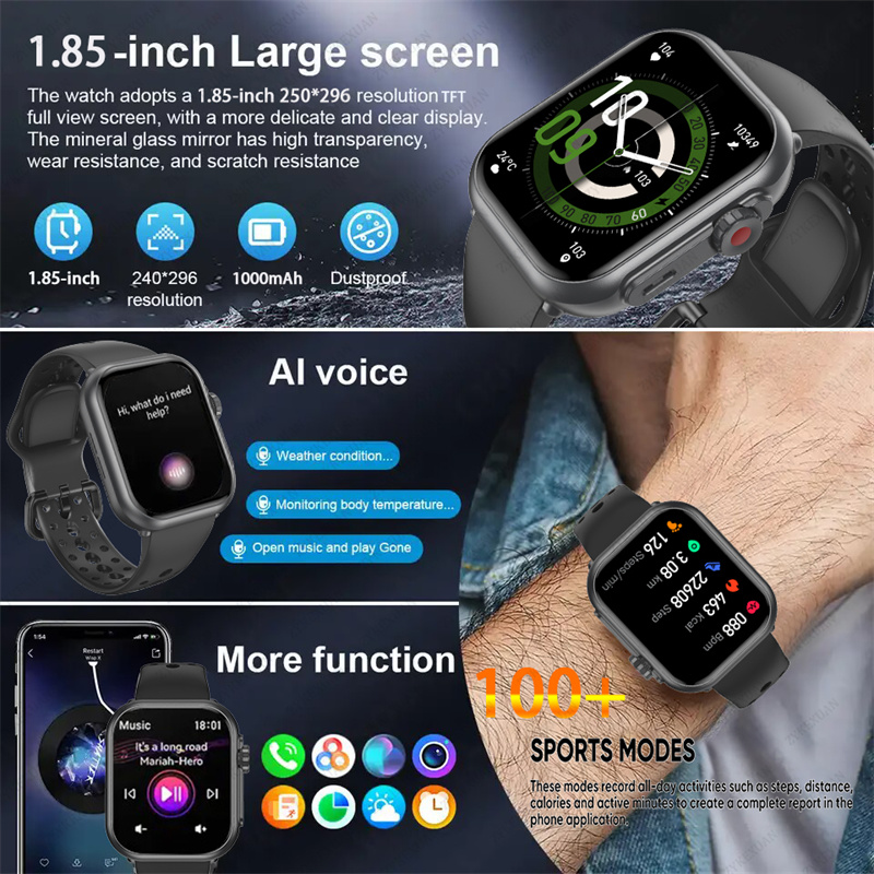 ساعة Ultra K62 للرجال والنساء  - مراجعة Smartwatch Watches For Women With Gps وسعره