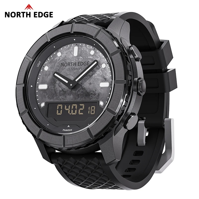 ساعة رقمية للرجال من نورث إيدج - مراجعة Altimeter Compass Watch وسعره