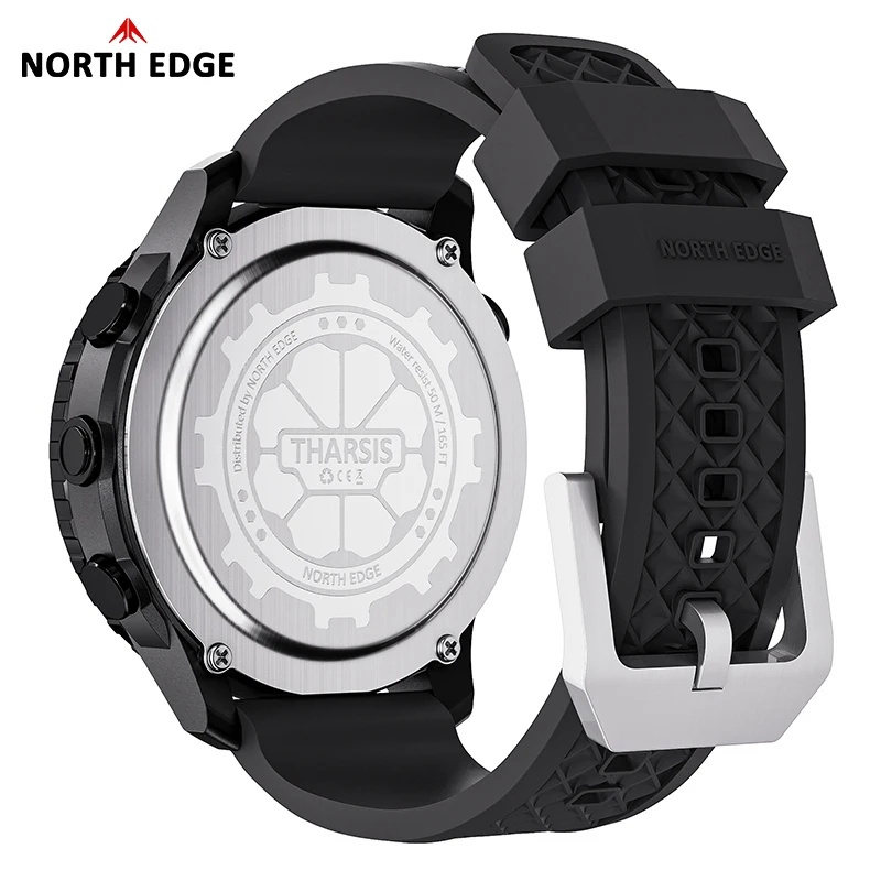 ساعة رقمية للرجال من نورث إيدج - مراجعة Altimeter Compass Watch وسعره
