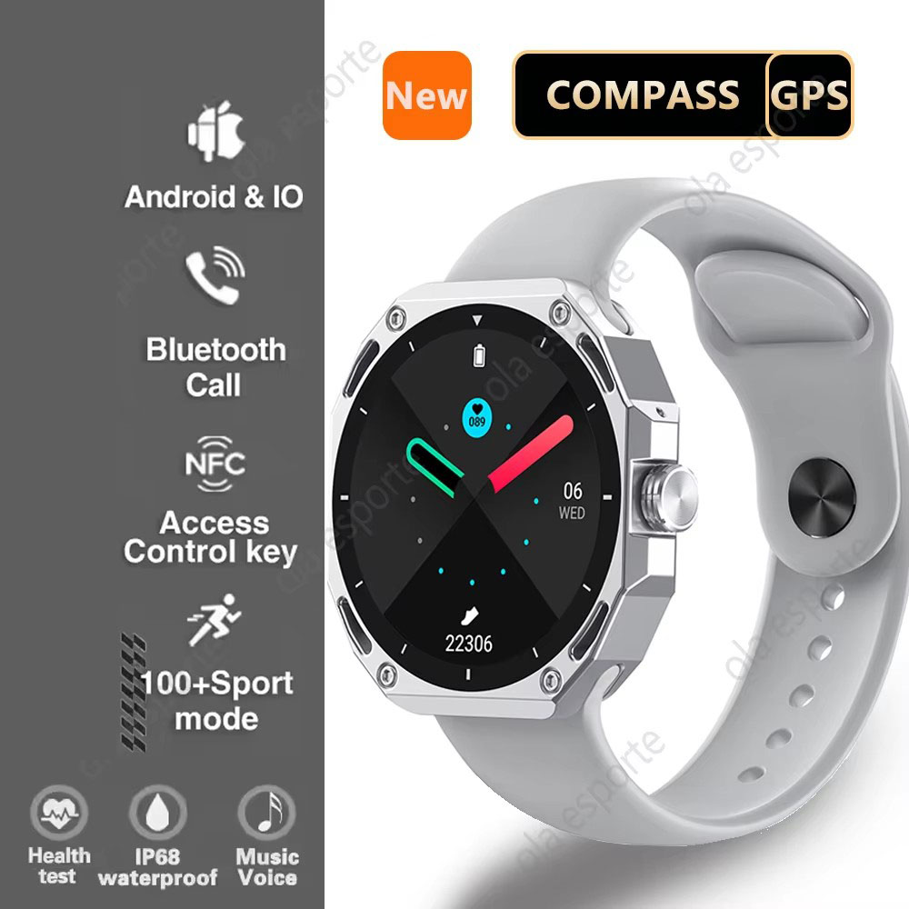 ساعة ذكية للرجال والنساء 1.52  - مراجعة Smartwatch Watches For Women With Gps وسعره