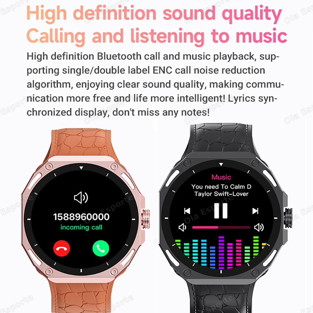 ساعة ذكية للرجال والنساء 1.52  - مراجعة Smartwatch Watches For Women With Gps وسعره