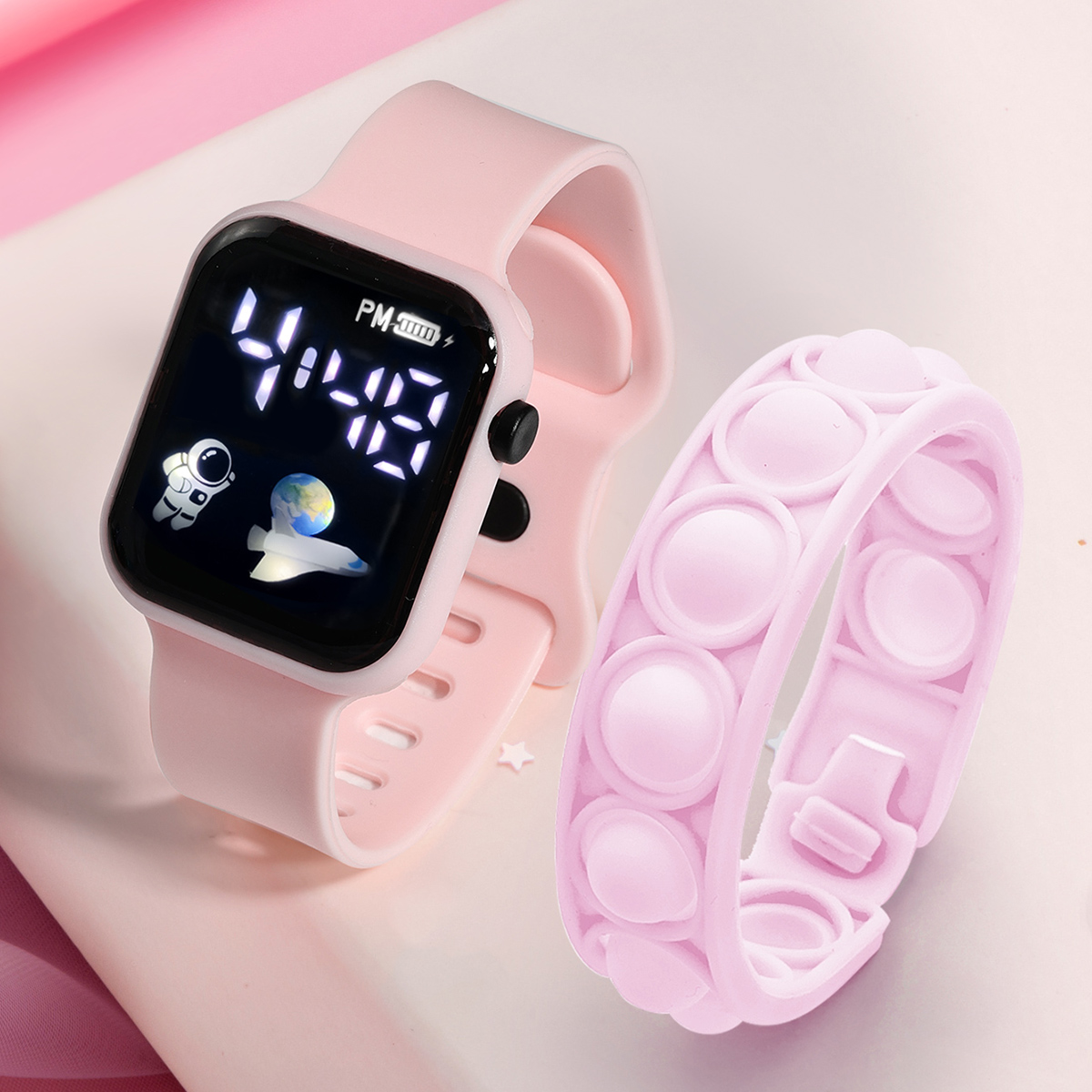 ساعة رياضية إلكترونية للأطفال  - مراجعة Smartwatch Watches For Girls وسعره